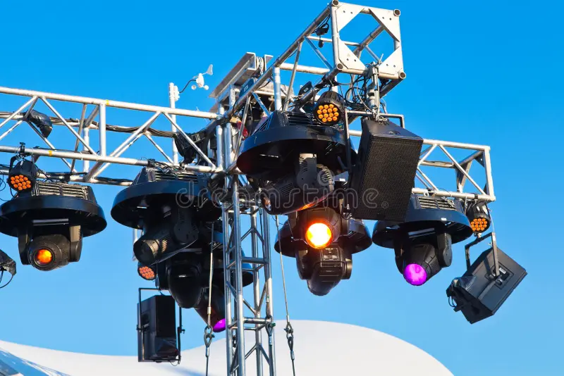 Professional sound system setup for corporate event in Atlanta